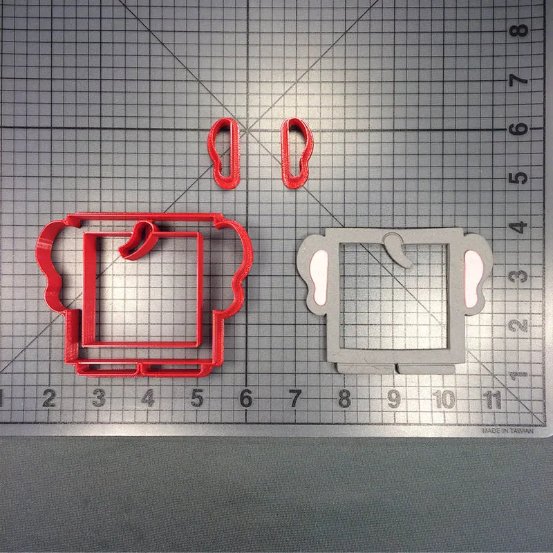 Мультфильм животных прекрасный слон серии помадка топ на заказ 3D печатных печенья резак набор для Формочки Для Выпечки - Цвет: elephant3 3inchN4200