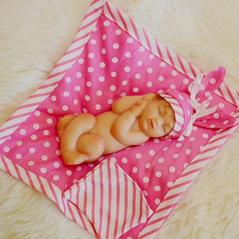 Маленькие куклы Мягкие силиконовые полный Reborn Baby Doll Игрушки для ванной Для детей