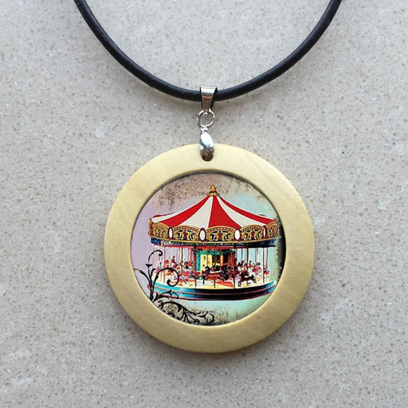 Веселое круглое массивное ожерелье ювелирные изделия Merry Go колье чокер для