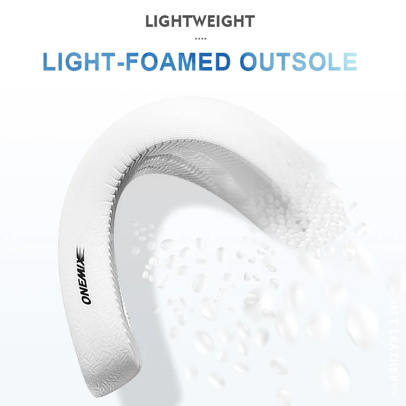 Мужские легкие туфли-оксфорды ONEMIX однотонные спортивные туфли из мягкой кожи на
