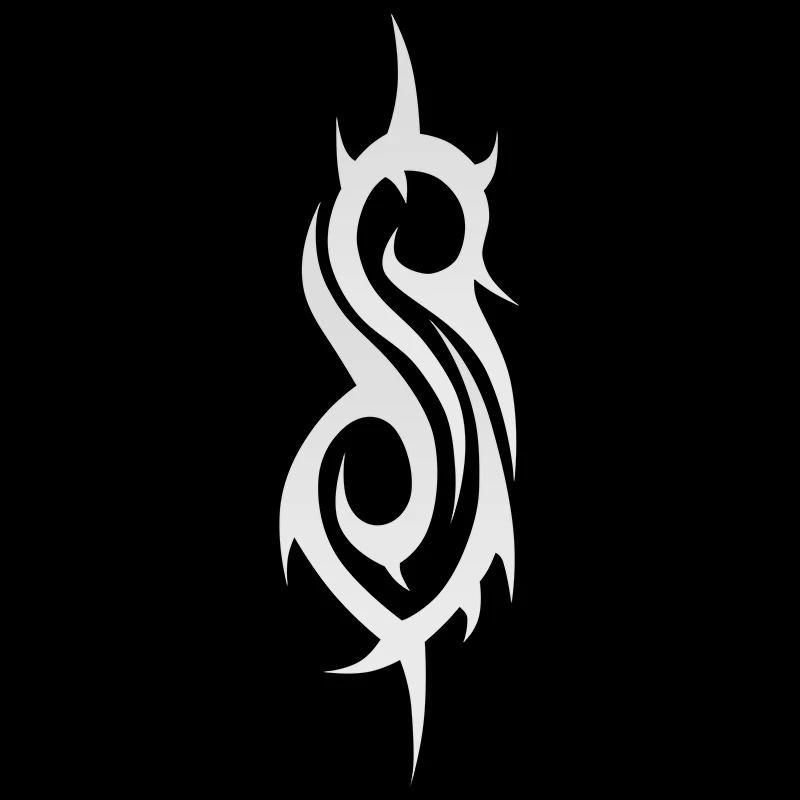 Автомобиль Стайлинг для виниловая наклейка-Slipknot S логотип-автомобиль, окна, стены, ноутбук Стикеры