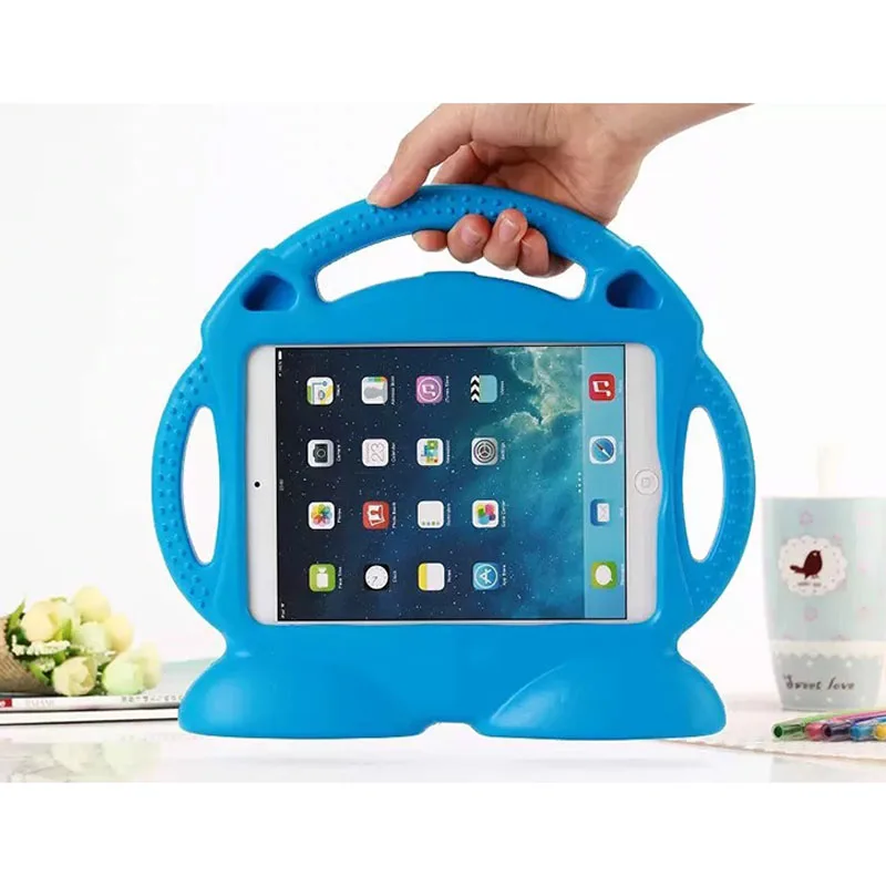 Детский мультяшный милый чехол для ipad mini 1 2 3 4 7,9 дюймов 3D Поезд настольная подставка чехол для ipad mini 1234 дети силиконовая оболочка+ ручка
