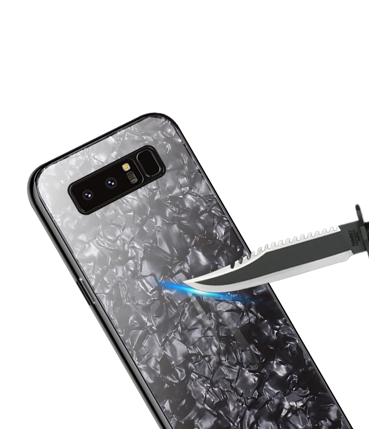 KIYLCZXYCM закаленное Стекло раковины чехол для телефона samsung Galaxy S9 S8 плюс Примечание 8