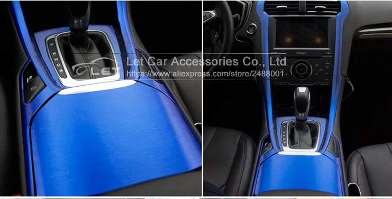 Виниловая пленка высокого качества с матовым и синим хромом для стилизации