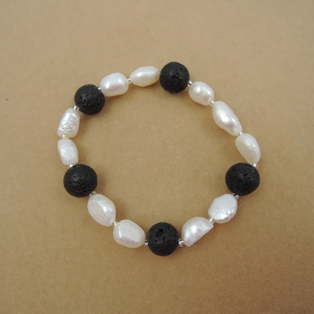 Браслет из 100% натурального пресноводного жемчуга 6 браслетов 1 5 В|pearl bracelet|bracelet