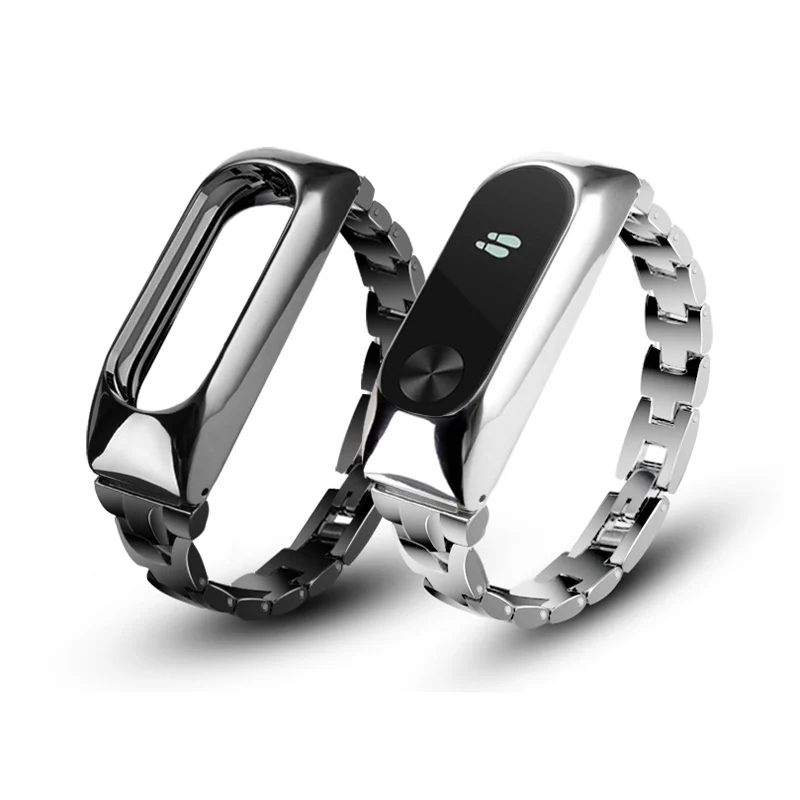 Браслет mi Band 2 металлический ремешок для Xiaomi mi 2 браслет из нержавеющей стали без винтов Браслет mi Band 2 браслет Pulseira mi band 2 ремешок