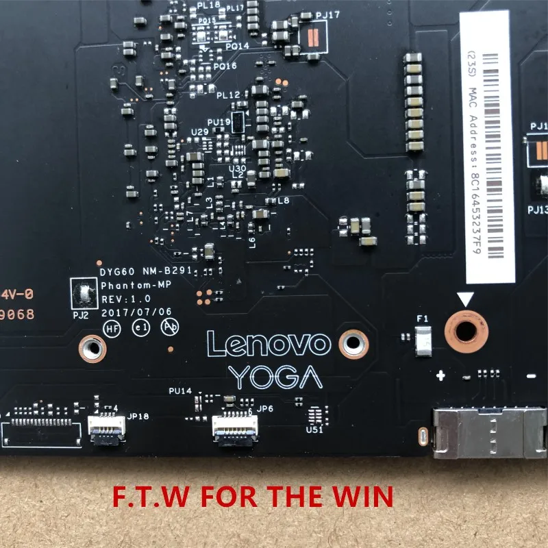 Preise FRU:5B20Q09627 MB Para Lenovo YOGA 920-13IKB Laptop Motherboard CPU I7-8550U RAM 8G 100% Probado