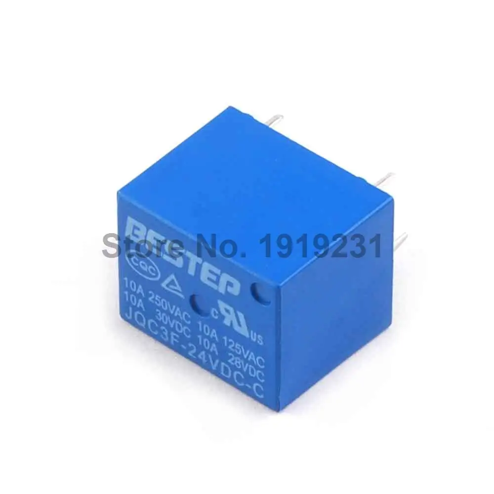 5 шт. BESTEP T73 24V Реле синего цвета| |