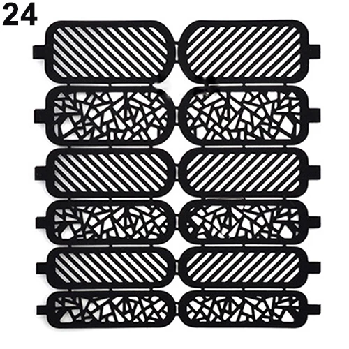 Мода Nail Art Шаблон Наклейки Многоразовые Штамп Трафарет Руководство Маникюр DIY Kit