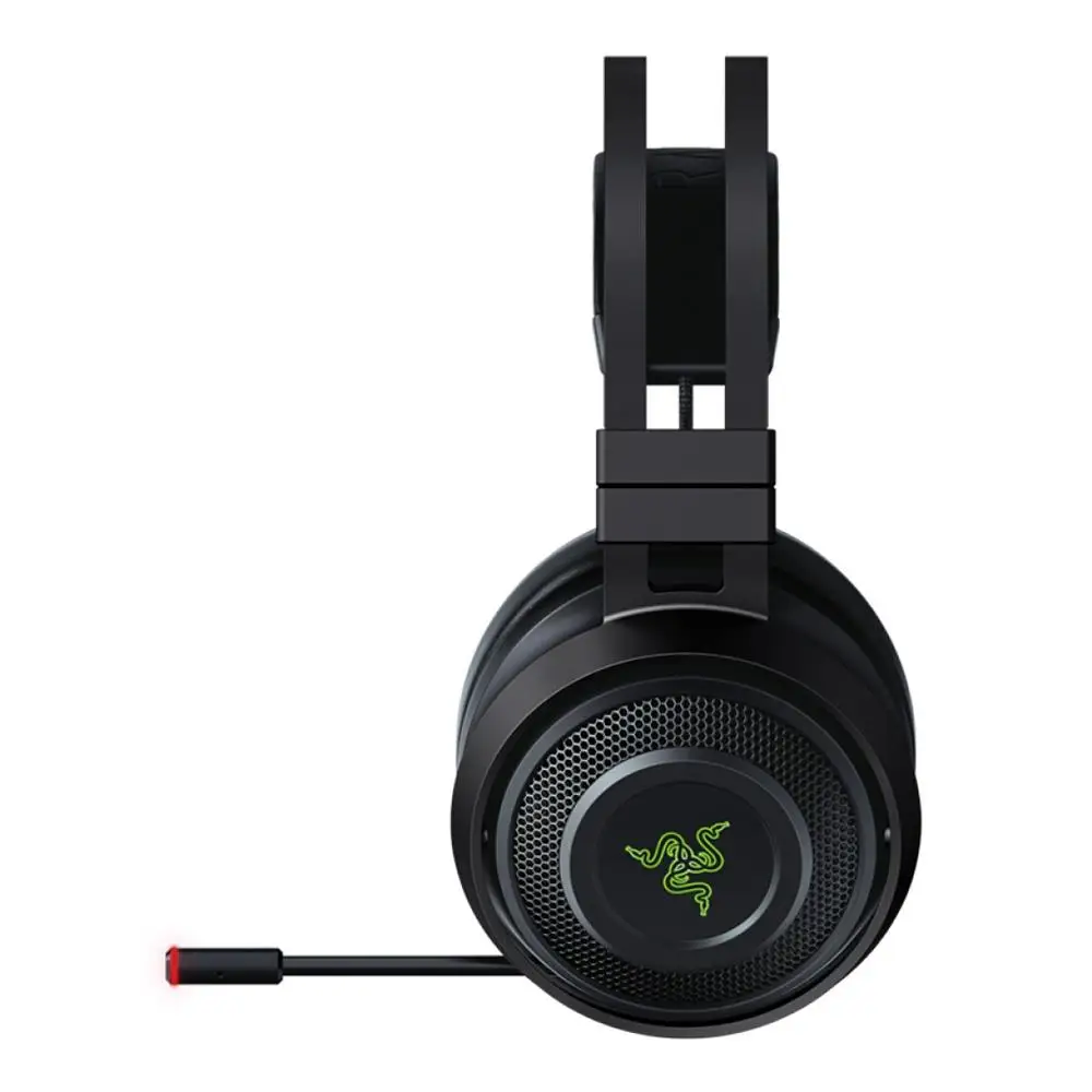 Razer Nari 2,4G Беспроводная игровая гарнитура THX пространственное аудио 3,5 мм с микрофоном для PC Gamer PS4 Xbox One Switch наушники для мобильного телефона