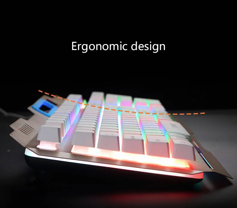 TTQ USB игровая клавиатура мышь геймер профессиональный набор Razer Led игровая мышь механическая клавиатура набор проводной 2000 точек/дюйм геймерский набор