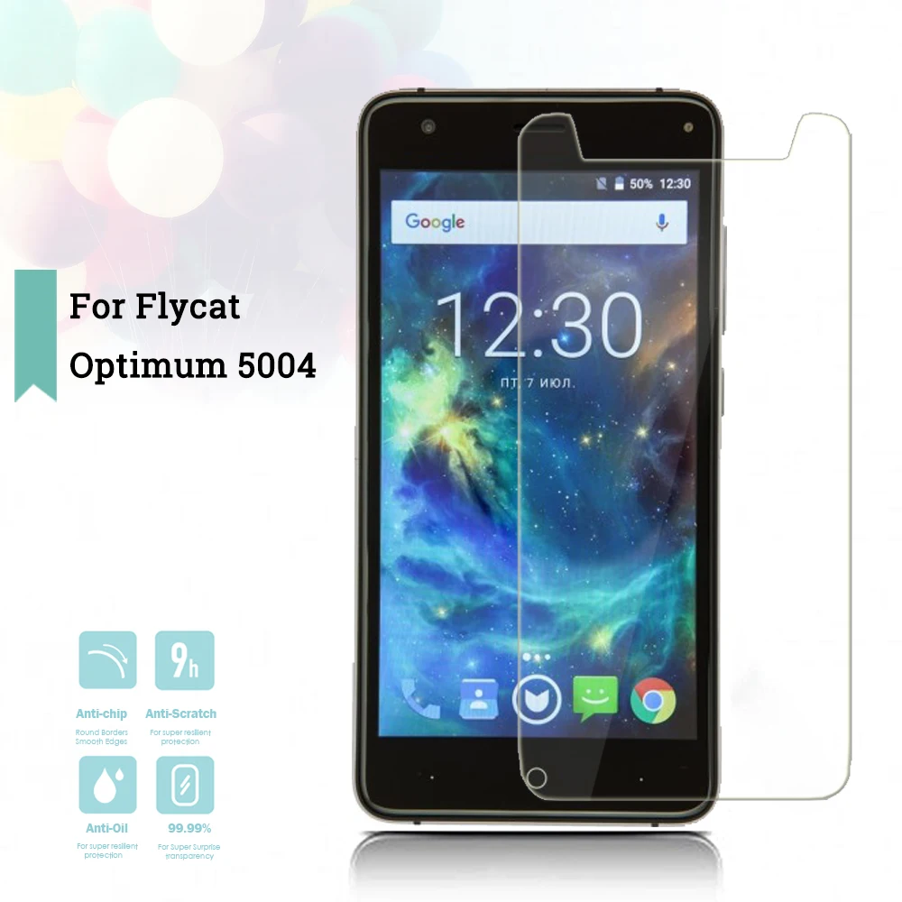 2.5D 0 26 мм Ультра тонкое закаленное стекло Flycat Optimum 5004 закаленная Защитная пленка