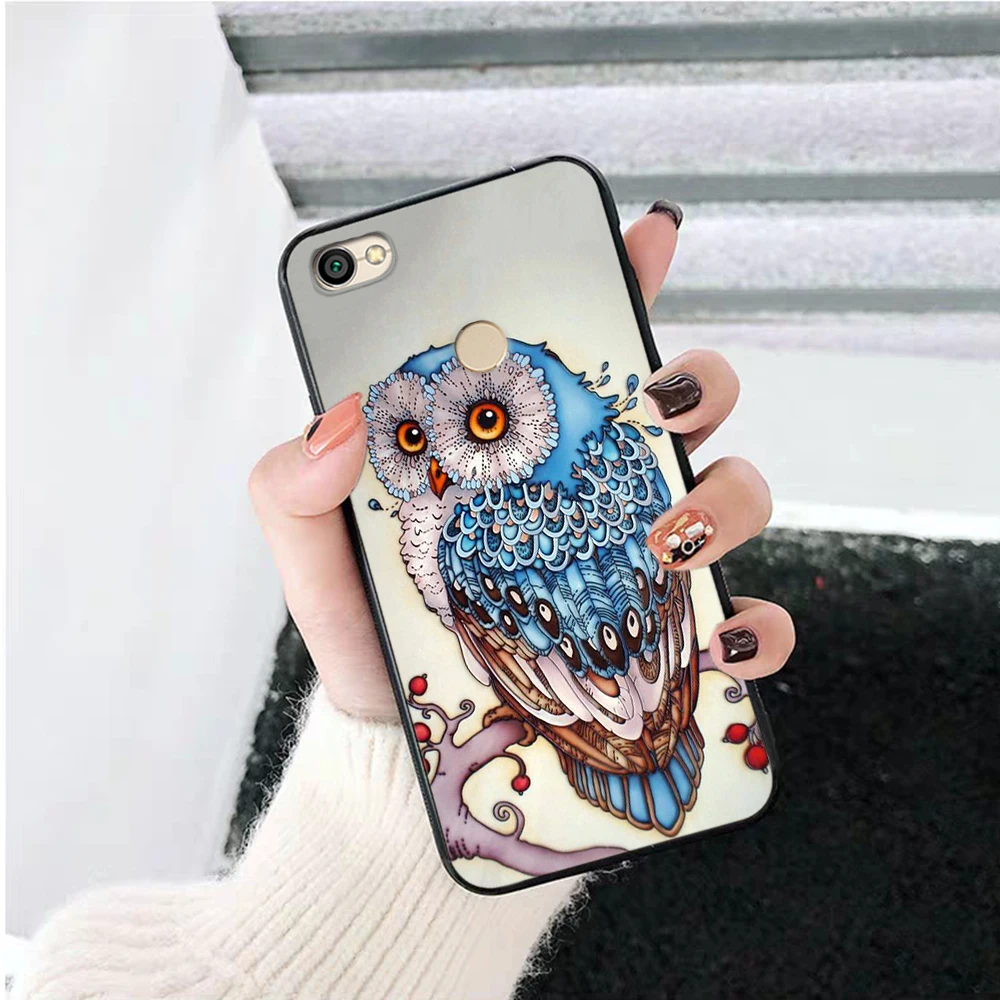 Lavaza рисунками животных совы силиконовый чехол для телефона Xiaomi Redmi 4A 4X 5 5A 6 6A 7 7A 8 8A