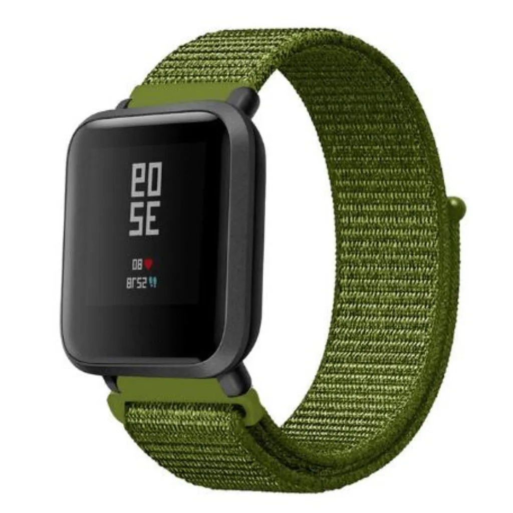 Сменный нейлоновый спортивный ремешок на запястье для Huami Amazfit Bip, Молодежные часы, браслет на запястье, умный Браслет#19