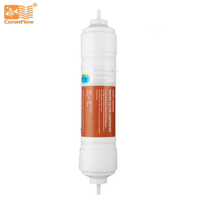 

Inline Post Activated Carbon Granular GAC Quick Connected Filter Cartridge QC-C2-11
