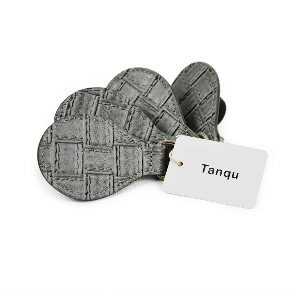 TANQU 2 пары 4 шт. плетеный узор пэчворк Тиснение PU падение приспособление для Obag