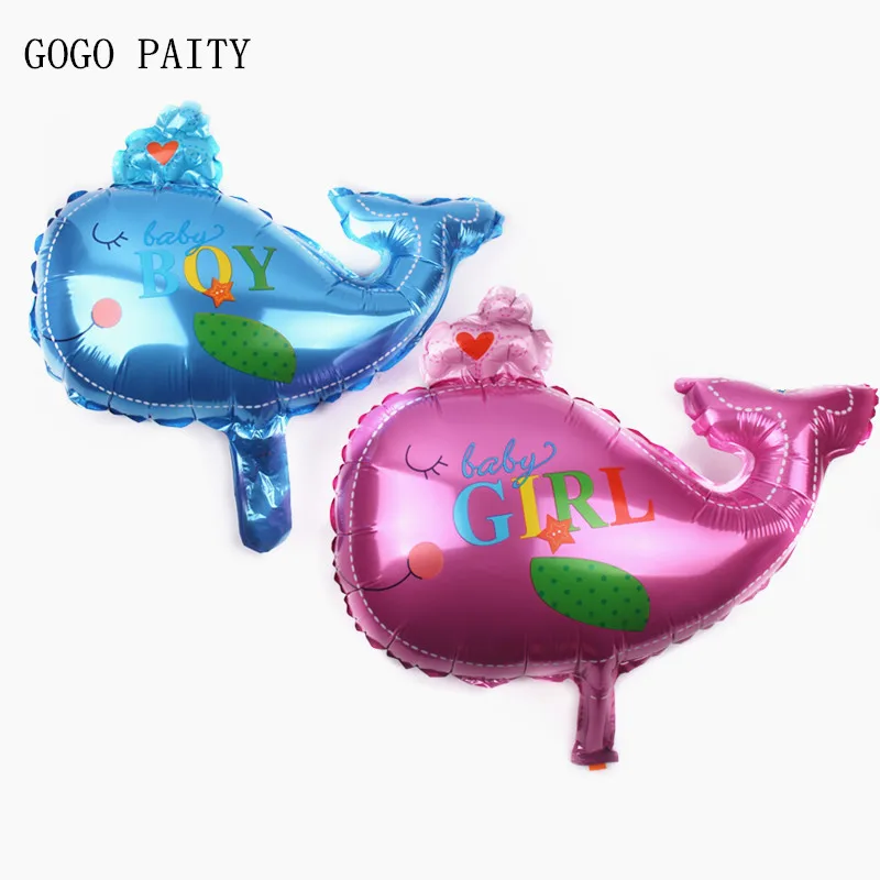 Мини-шар GOGO PAITY пленка с китами игрушки для детей украшения на день рождения