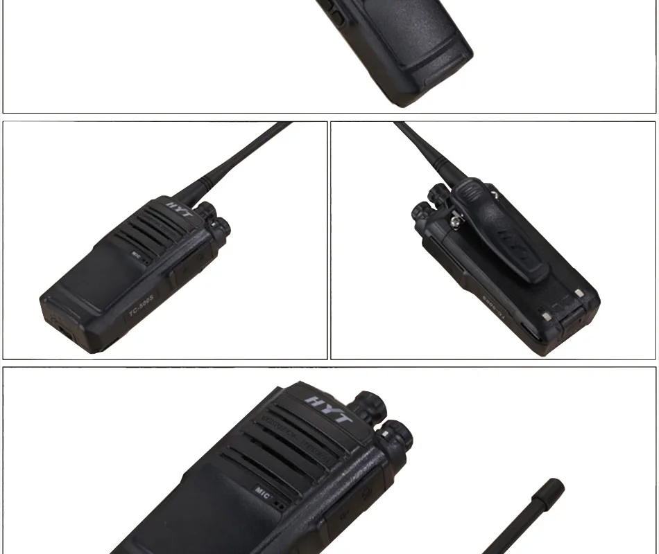 Для HYT радио HYT TC-500S двухстороннее радио UHF 450-470MHz VHF 136-154MHz портативное радио с защитой от пыли