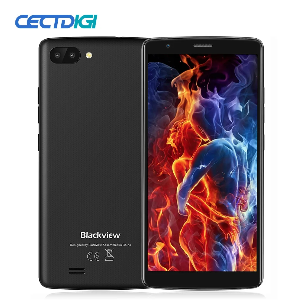 Смартфон BLACKVIEW A20 Android GO, двойная камера заднего вида, четырехъядерный, 5,5 дюймов, 18:9, мобильный телефон, 3000 мАч, gps, 3G, низкая цена, мобильный телефон