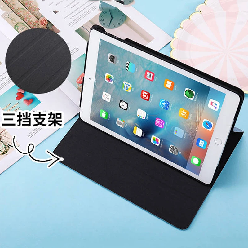 Чехол книжка из искусственной кожи для Apple iPad 2/3/4 умный чехол с автоматическим