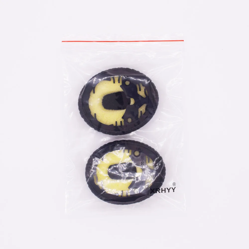 XRHYY Black Replacement Ear Pads Headband Cushion& Audio Cable For Bose Quiet Comfort 3 QC3 Headsets+ Free Rotate Cable Clip