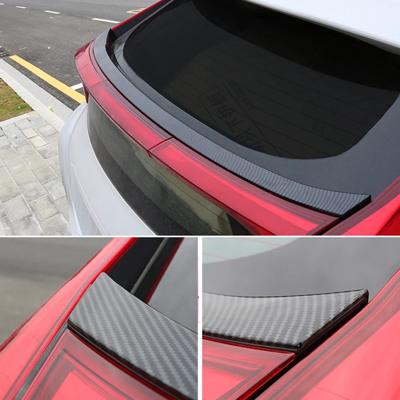 Стайлинга автомобилей 1 шт. ABS пластик автомобиль спойлер заднего багажника крыла