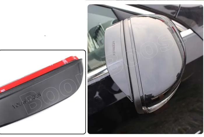 

for VOLKSWAGEN for BORA 09-11 one Pair Car Styling Rearview Mirror Eyebrow Rainproof Blades rain eyebrow rain cover rain shade
