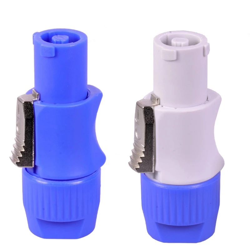 20 шт. Мощность Con 3 контактный Динамик адаптер Шасси Разъем 20A кабель переменного