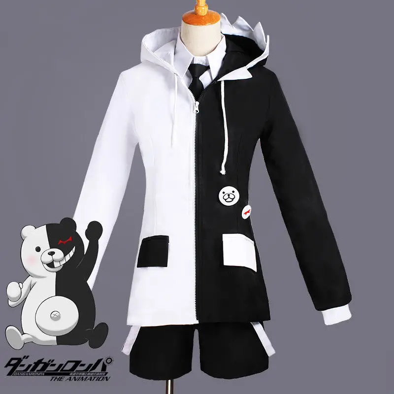 Высокое качество Danganronpa 2 конец Хоуп колледж хладнокровный Косплей Монокума костюм