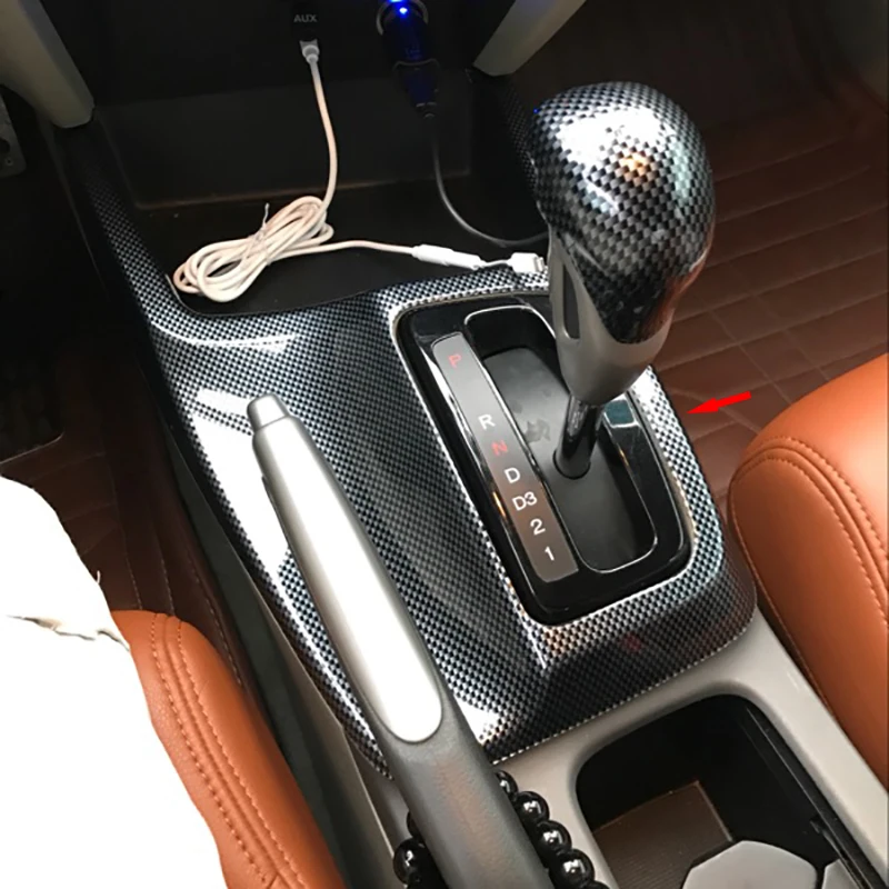 Подходит для Honda Civic 2012 в центре крышки переключения передач|Лепнина интерьера| |
