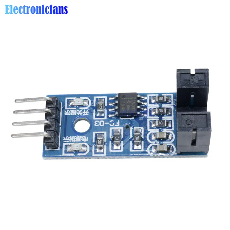 ИК Оптрон типа слота модуль датчика скорости LM393 для Arduino соединительный датчик 3