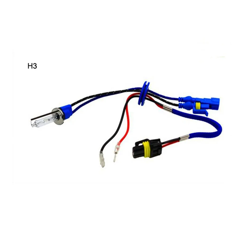SUKIOTO металлическая H1 H7 HID ксеноновая лампа D2H проектора H3 H11 HB3 белый 5500K AC hid фара 35