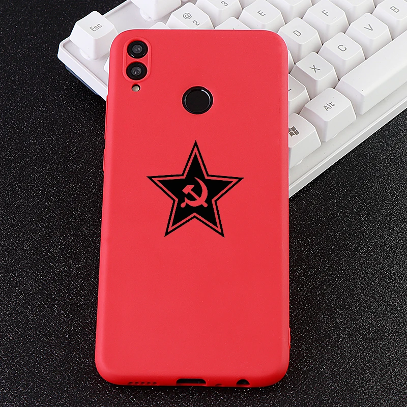 Россия новые чехлы для телефонов huawei Honor Note Mate10 Pro 20X Nova3 3i чехол Звезда Мягкие