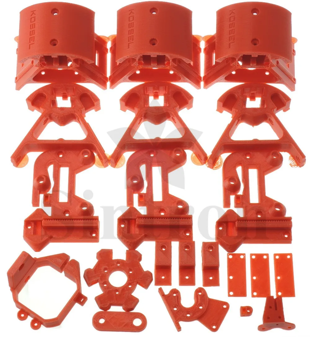 [SINTRON] Kossel мини пластиковые пла печатные детали для RepRap Rostock Delta 3D принтер
