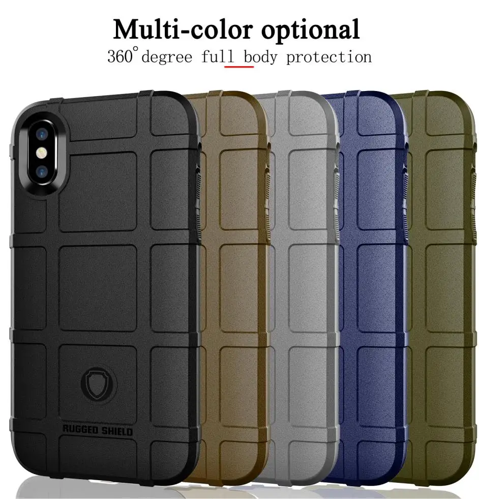 For Apple iPhone XS X XR Max Case Premium Fashion Soft Silicone TPU Shockproof Shield Mobile Phone Protection Back Cover |
