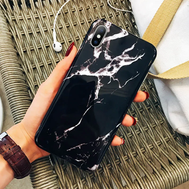 5499 Moskado Роскошный Мраморный чехол для iPhone XS Max 7 8 6 6S Plus X XR XS гранитный камень текстура чехол для телефона мягкий IMD силиконовый чехол - Цвет: 5499