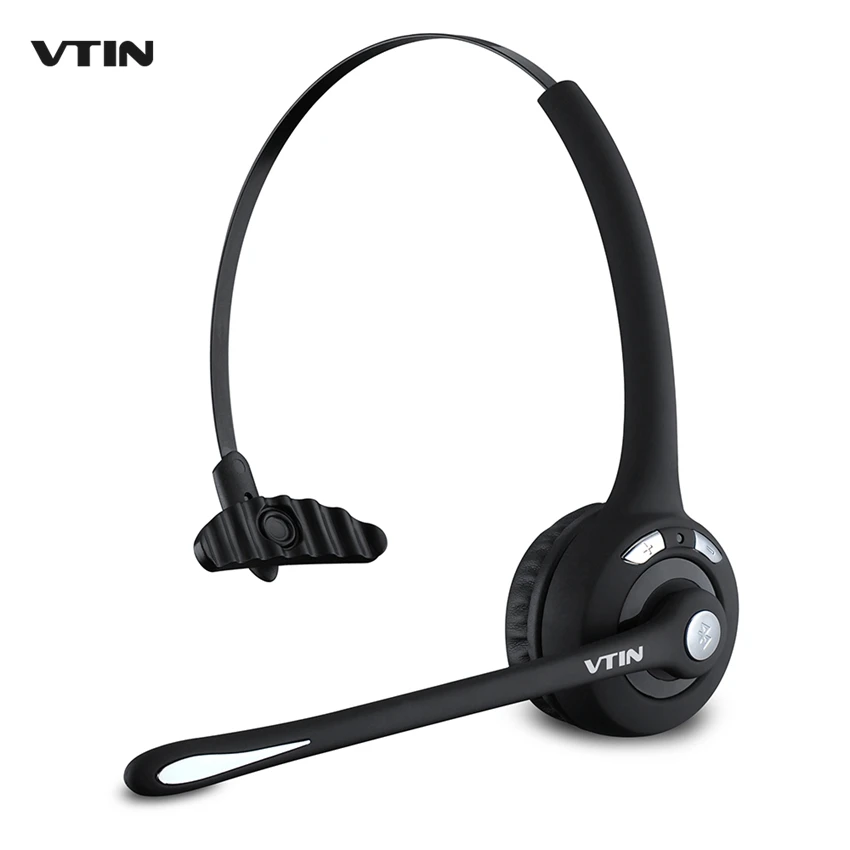 VTIN профессиональные Bluetooth наушники для автомобильного водителя черные Hands Free