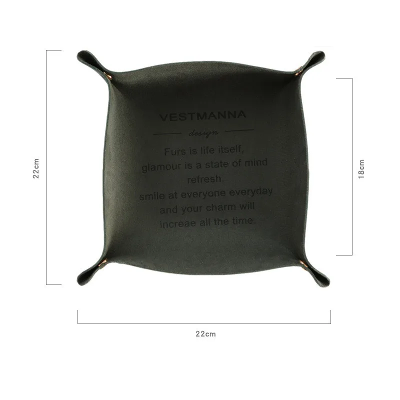 Поднос для хранения перьев в скандинавском стиле Настольный ящик корзина