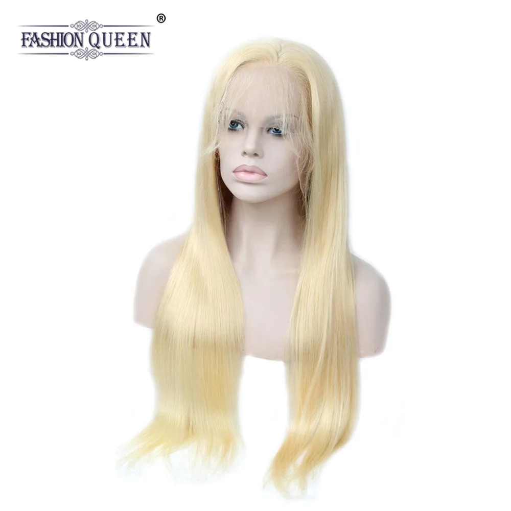 Модные queen hair 613 полная блондинка парики кружева с ребенком волос естественной