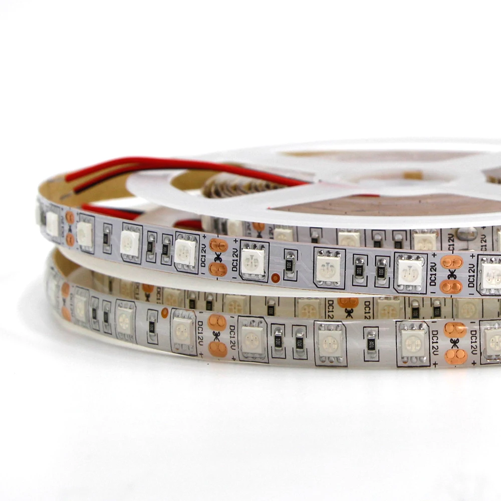 Светодиодный Grow светильник полный спектр 5 м светодиодный полосы 5050 Цветок