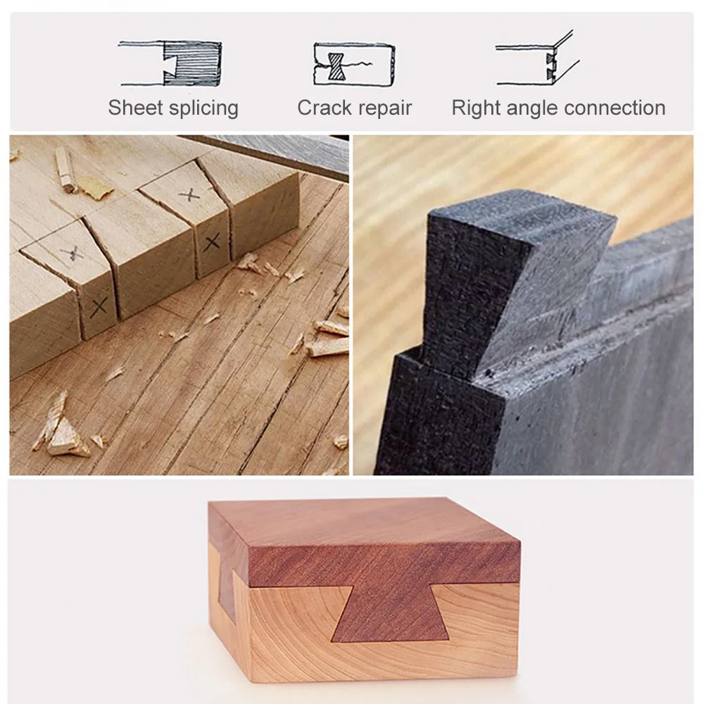 

Top Rated Dovetail Marker, Hand Cut Wood Joints Gauge Dovetail Guide Tool with Scale, Dovetail Template Size 1: 5-1: 6 and 1: 7