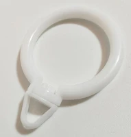 inner diameter 43mm plastic curtain rod rings white or golden color