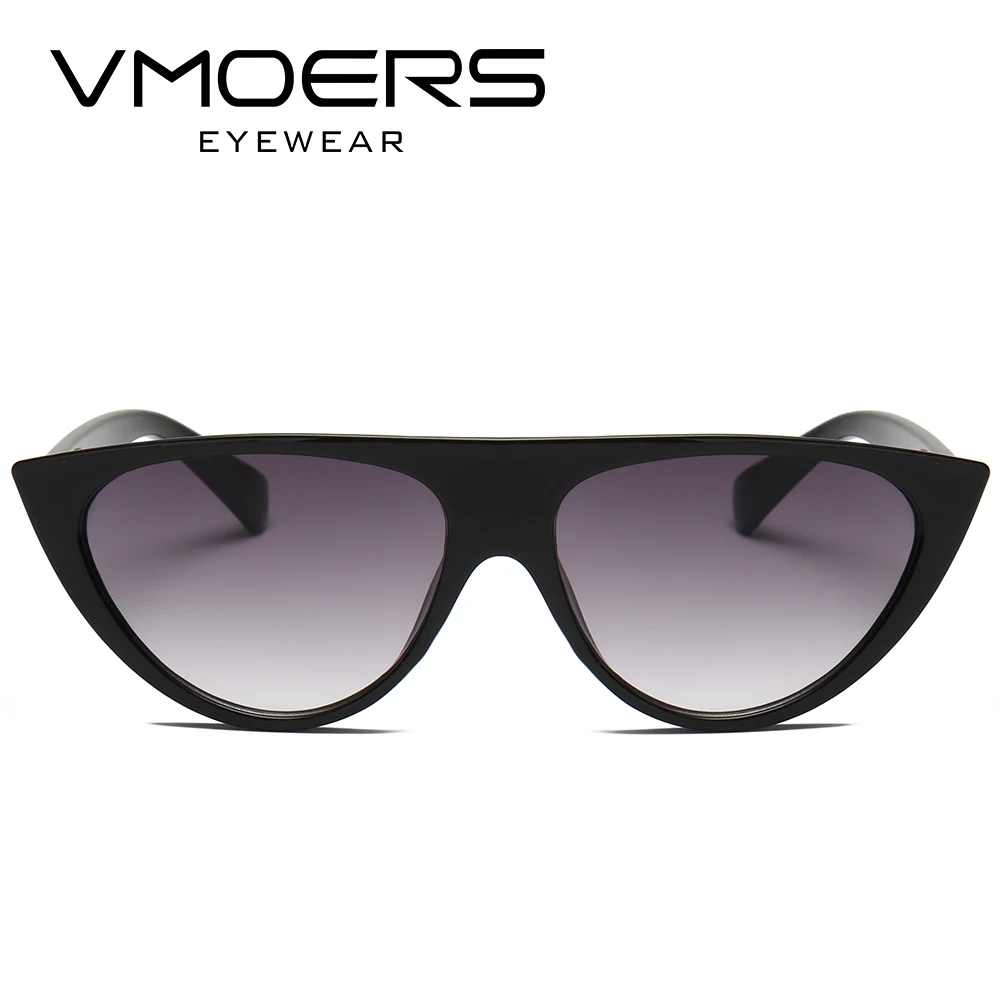 VMOERS 2018 кошачий глаз солнцезащитные очки женские роскошные брендовые