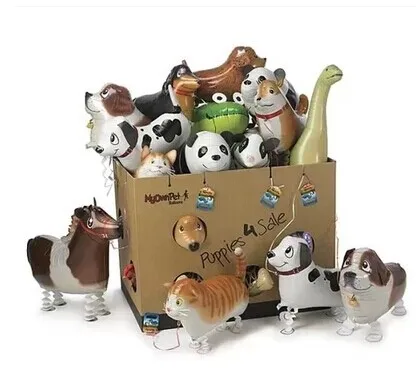 50 Шт./лот животных прогулки pet воздушные шары детские игрушки Гибридные модели