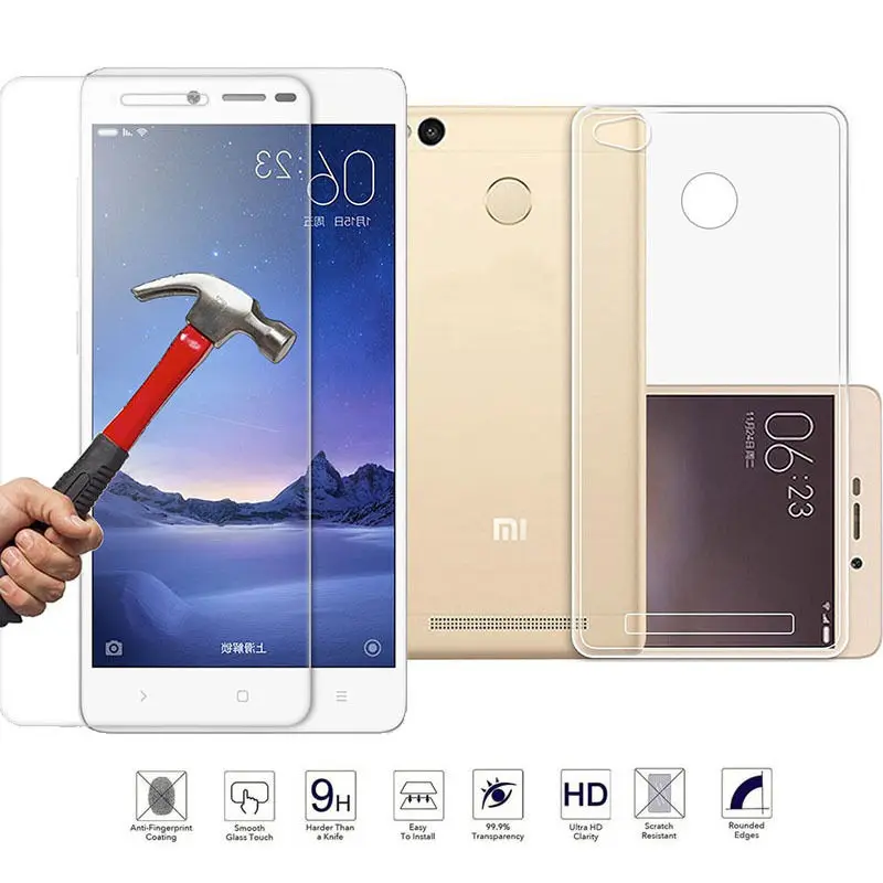 Zerosky для Xiaomi Redmi 3 3S закаленное стекло 5 0 Дюйма 9H 2.5D Премиум Защитная пленка экрана