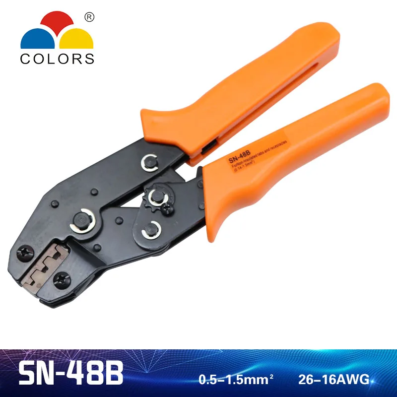 Цветные SN-48BS SN-28B щипцы kablo kesici обжимные плоскогубцы Кабельные инструменты обжимные плоскогубцы резак для проводов alicate crimpador alicates
