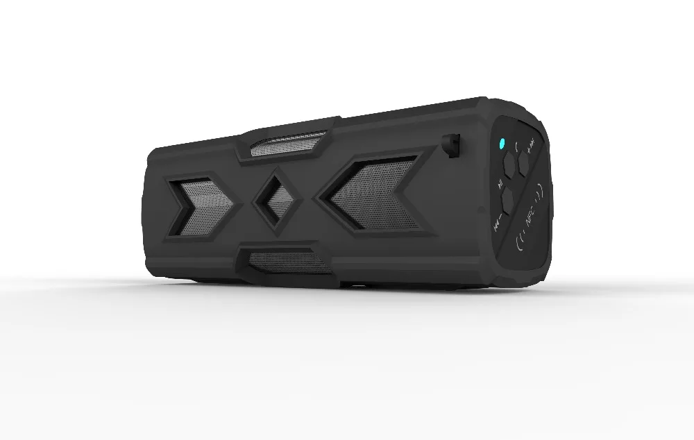 Портативные беспроводные bluetooth-колонки PT-390 водонепроницаемый ударопрочный сабвуфер стерео аудио NFC 1800 мАч Внешний аккумулятор колонки