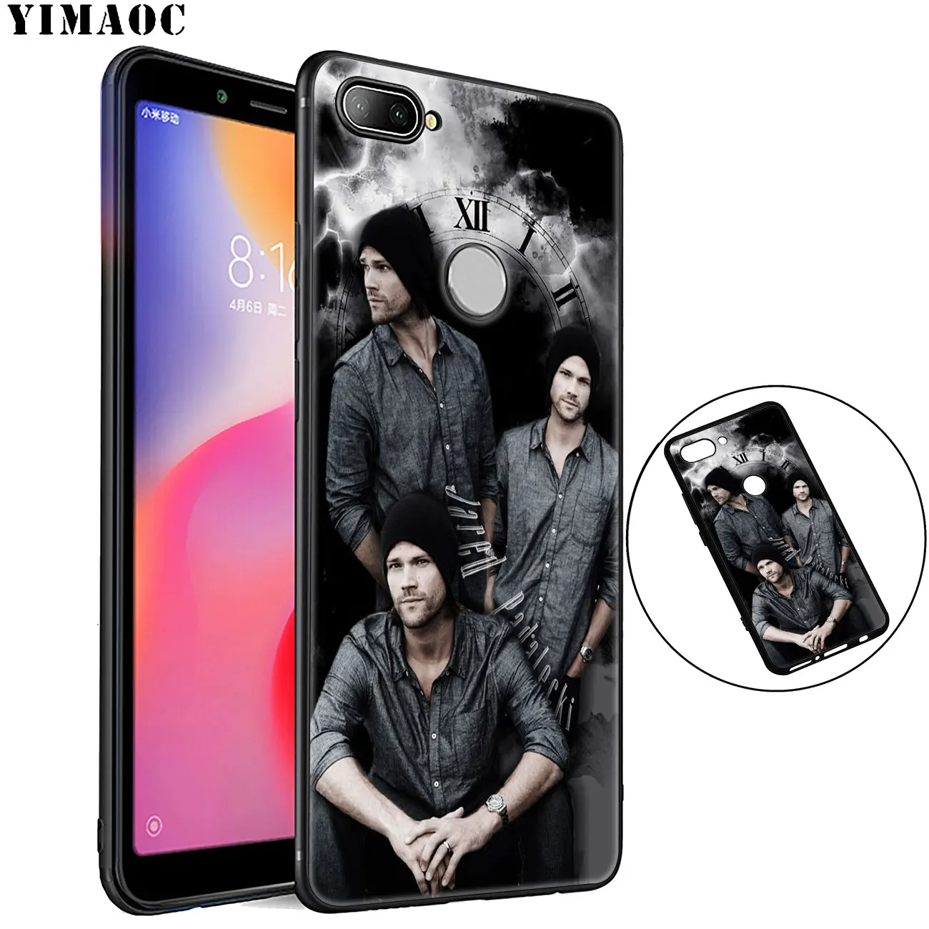YIMAOC сверхъестественный ТВ Логотип Мягкий силиконовый чехол для Xiaomi Redmi K30 K20 Note 8 8T