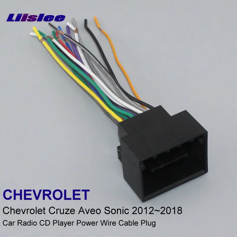 Штепсельные вилки в Фабричный жгут для Chevrolet Cruze Barina 2012 2018 радио провод адаптер