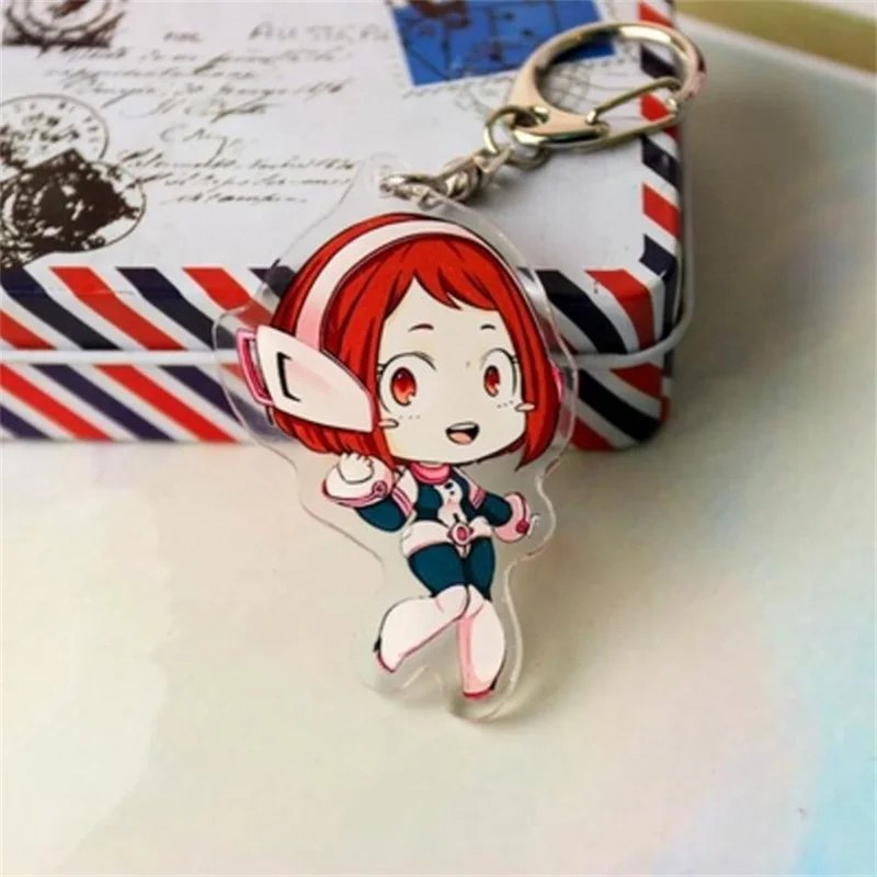 D Аниме My hero academy Boku no hero academy брелок акриловый брелок для ключей подвески - Цвет: D
